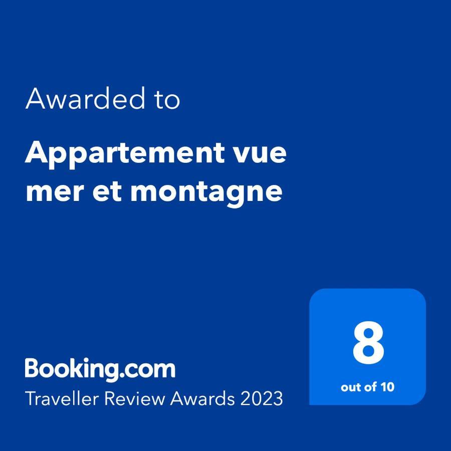Appartement Vue Mer Et Montagne Calvi  Exterior foto